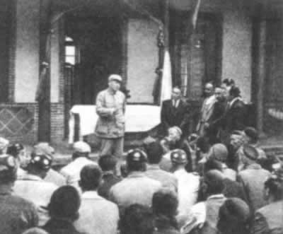 解放军于河西走廊全歼马家军(todayonhistory.com)