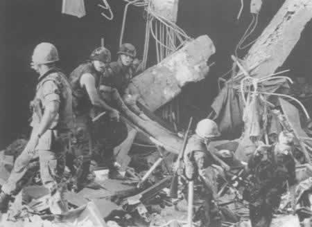 216名美军官兵在贝鲁特爆炸事件中死亡（TodayOnHistory.com）